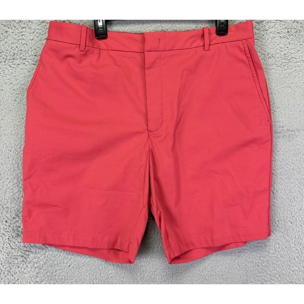 Tommy John Shorts Mens 40/41 Pink Elastic Waist Khaki Hiking Nylon Blend NEW